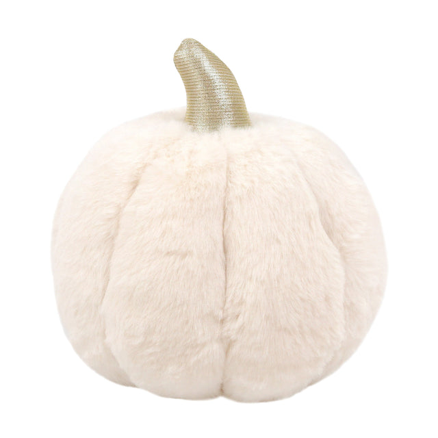 Plush Pumpkin - White - HoneyBug 
