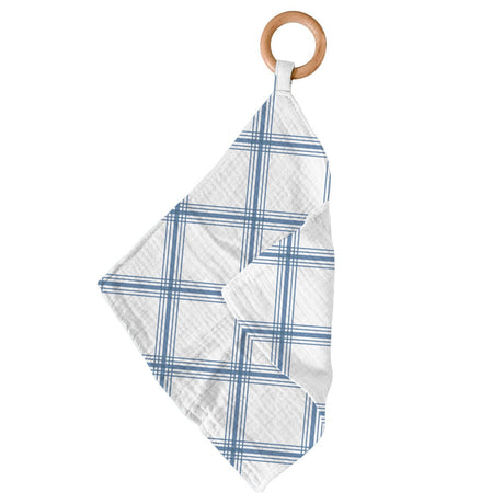 Blue Buffalo Check Plaid Newcastle Teether - HoneyBug 
