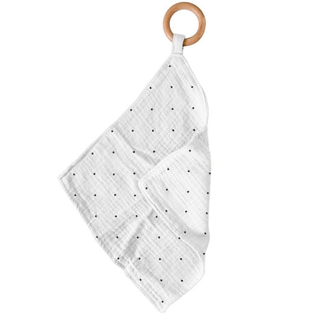 Black and White Polka Dot Newcastle Teether - HoneyBug 