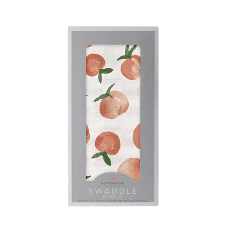 Carnelian Peaches Swaddle - HoneyBug 