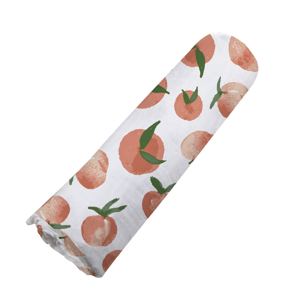 Carnelian Peaches Swaddle - HoneyBug 