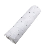 Black and White Polka Dot Bamboo Swaddle - HoneyBug 
