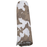 Yellowstone Cowhide Bamboo Swaddle