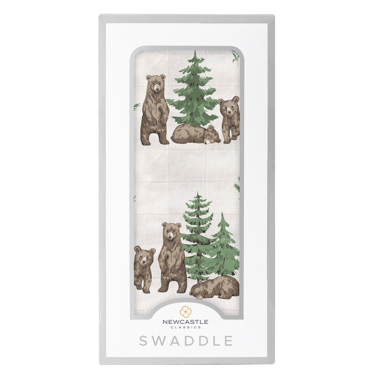 Wilderness Bear Bamboo Swaddle