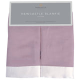 Orchid Lavender Cotton Muslin Security Baby Blankie - HoneyBug 