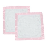 Pink Polka Dot Bamboo Newcastle Blankie - HoneyBug 