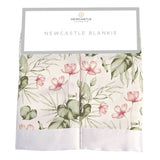 Silver Pink Orchid Newcastle Blankie