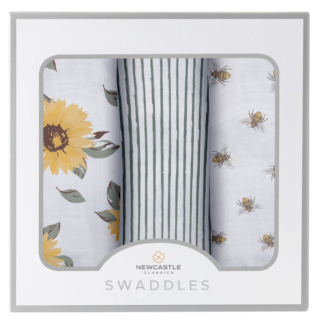 Sunrise to Sunset Swaddle 3 Pack - HoneyBug 