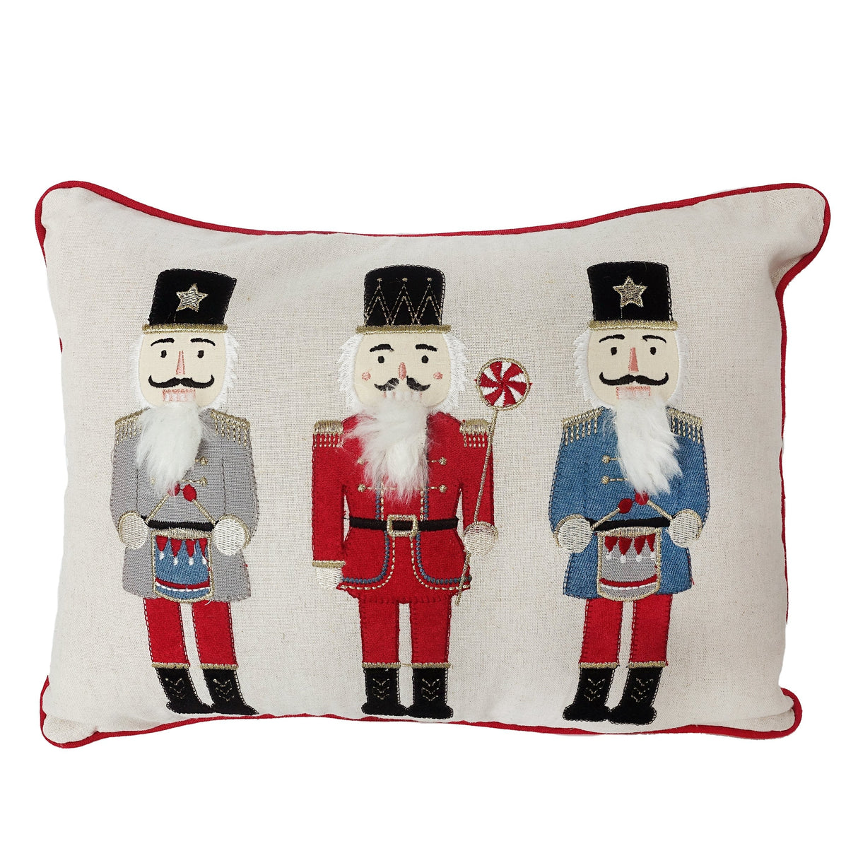 Nutcracker Lumbar Pillow - HoneyBug 