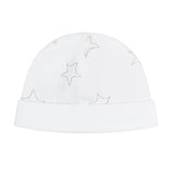 Grey Stars Print Hat