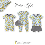 Banana Split Bamboo T-Shirt & Cotton Shorts Set for Boys