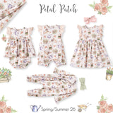 Petal Patch Baby Girl Dress – Bamboo & Eyelet Garden Dress
