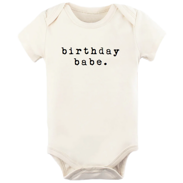 Birthday Babe - Organic Cotton Bodysuit - HoneyBug 