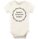 Mama's Favorite Human - Organic Cotton Bodysuit - HoneyBug 