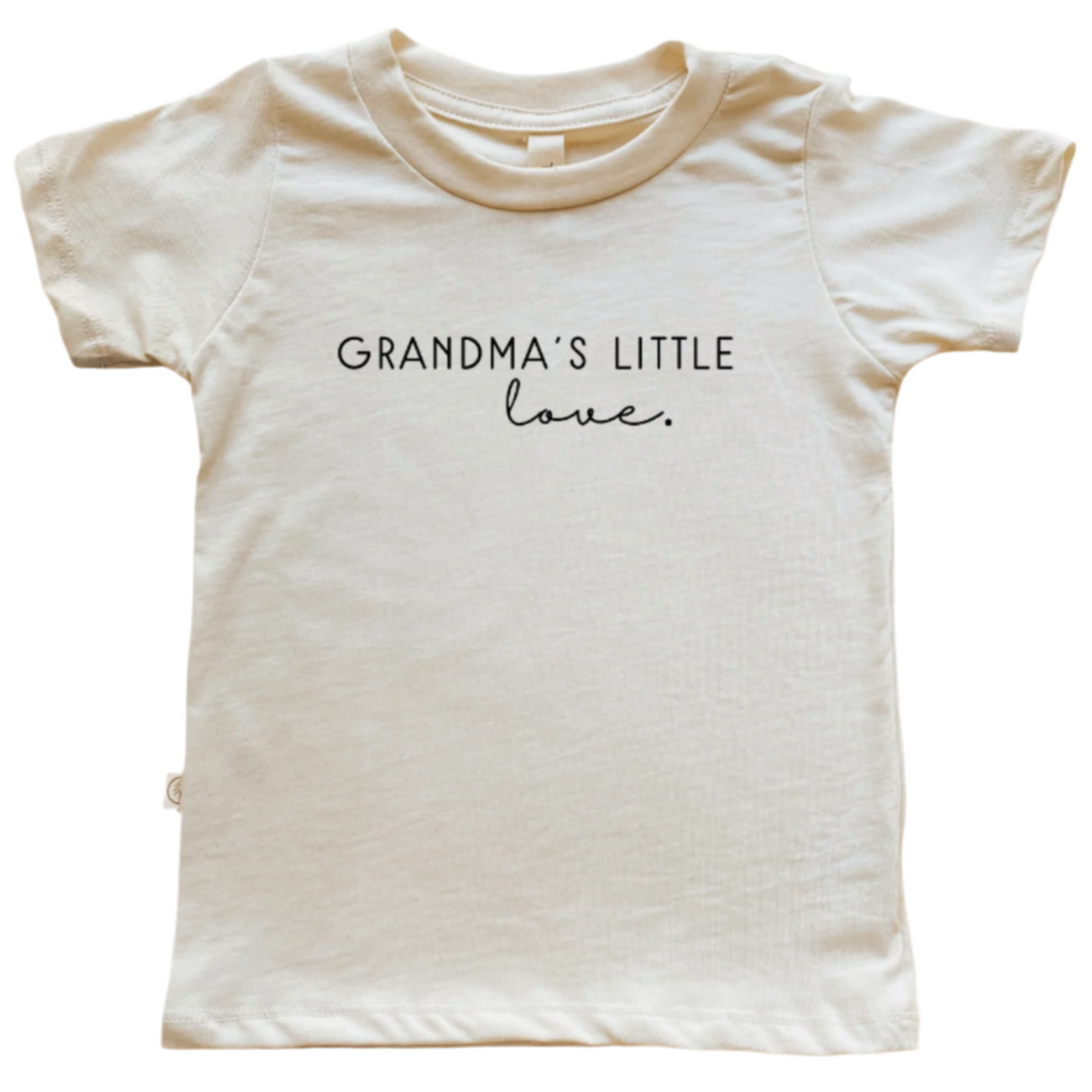 Kids Graphic Tee | Grandma's Little Love | Organic Cotton