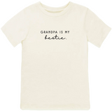 Grandpa is My Bestie - Organic Cotton Kids Graphic Tee