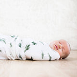 Muslin Swaddle Blanket Oh So Soft Saguaro - HoneyBug 