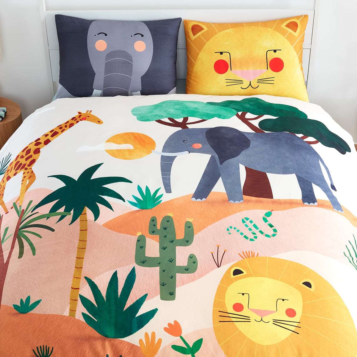 In The Savanna Duvet & Pillowcase - HoneyBug 