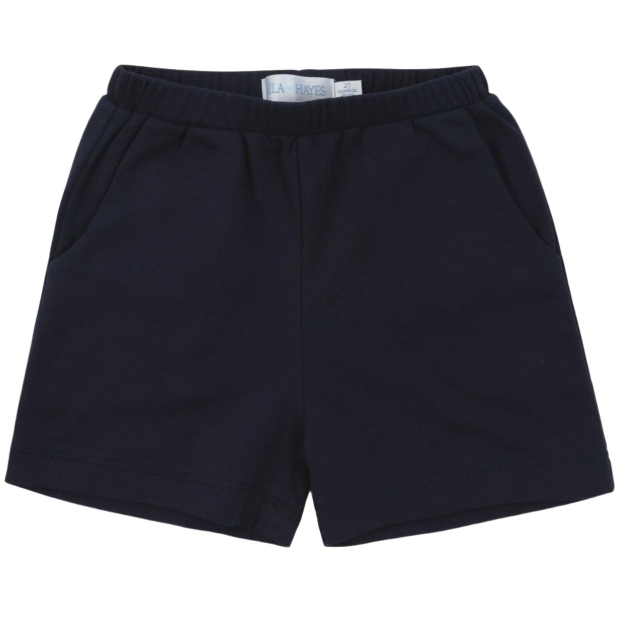 Sawyer Boys' Pima Cotton Play Shorts - Navy - HoneyBug 