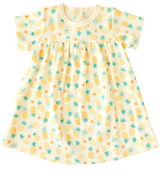 Pineapple Print Swing Dress