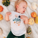 graphic tee | witches love me - HoneyBug 