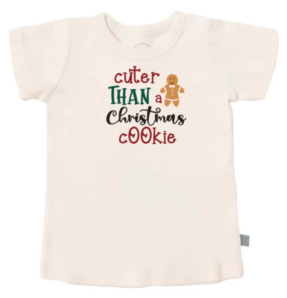 graphic tee | christmas cookie - HoneyBug 