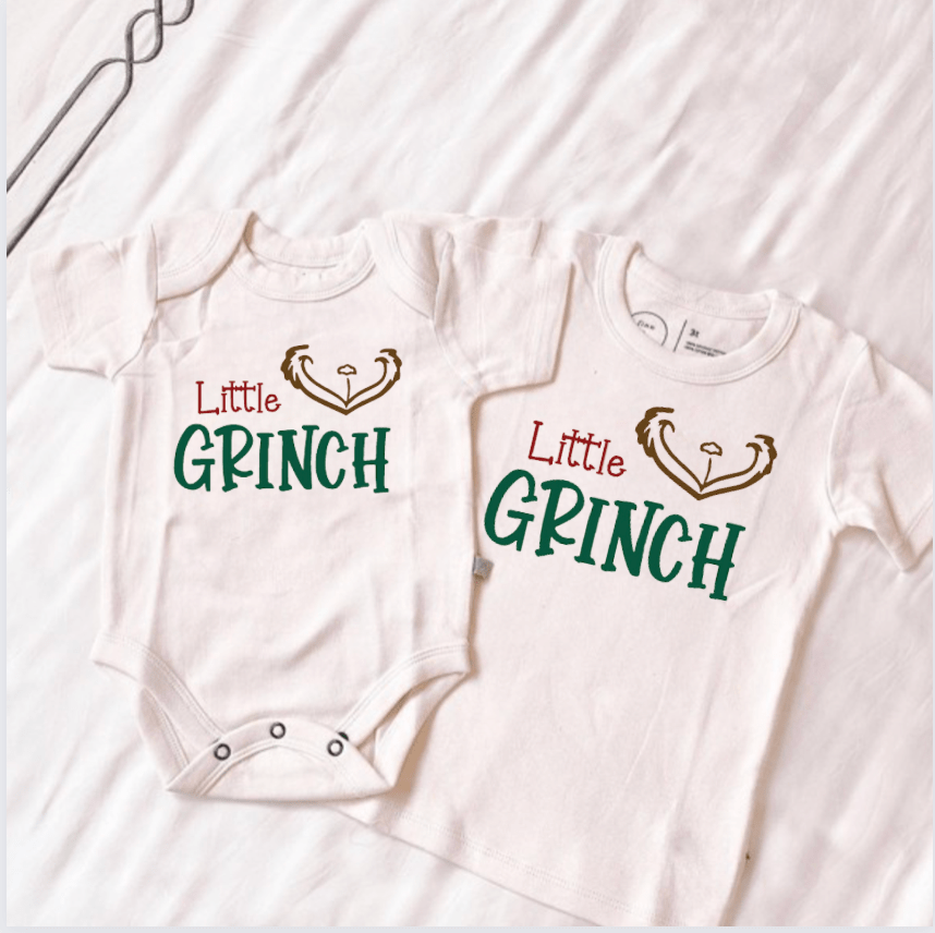 graphic bodysuit | little grinch - HoneyBug 