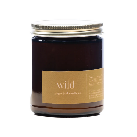 Wild • 8 oz Soy Candle - HoneyBug 