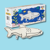 Interactive Shark for Color & Play - Dive Into Creative Fun! - HoneyBug 