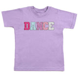 Dance Patch Short Sleeve T-Shirt - Lavender