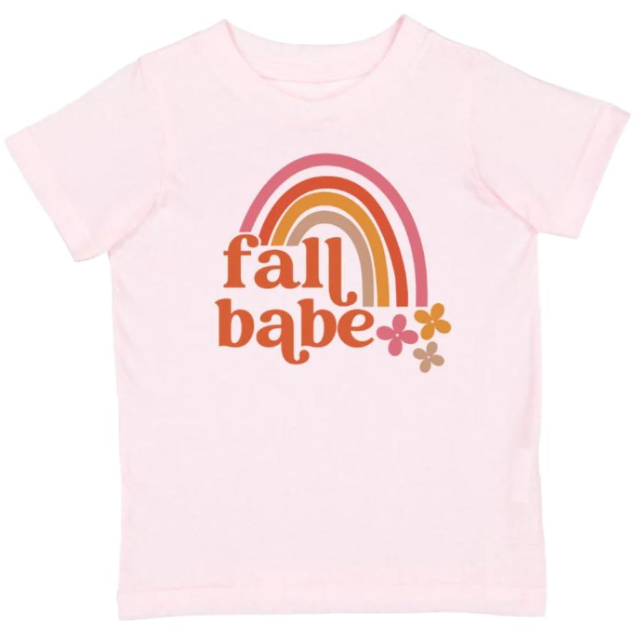 Fall Babe Short Sleeve T-Shirt - Ballet