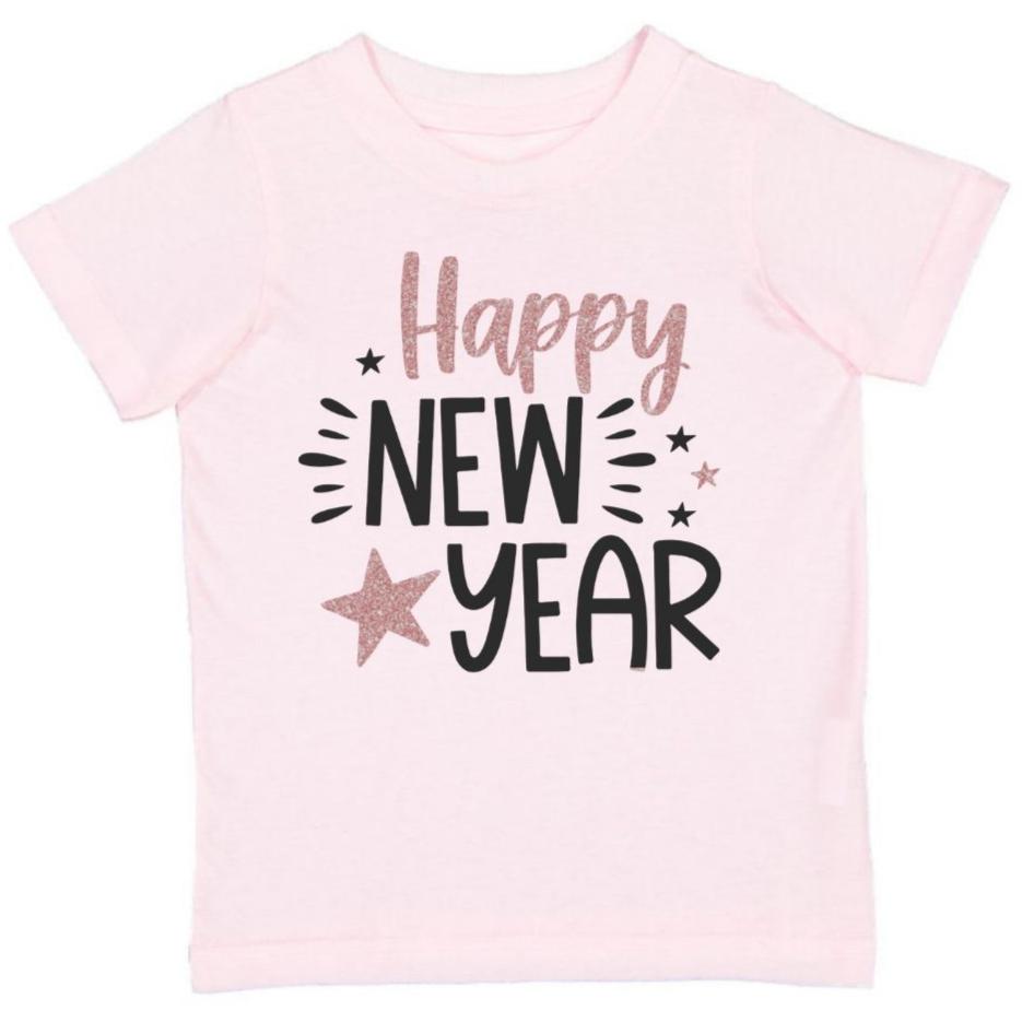 Happy New Year Short Sleeve T-Shirt - Ballet