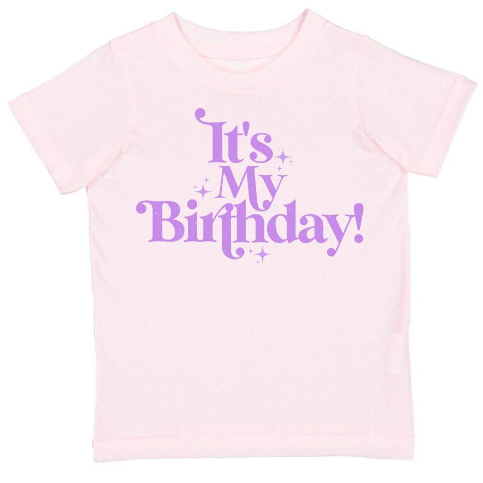 It's My Birthday Short Sleeve T-Shirt - Ballet - HoneyBug 