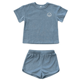 Short Sleeve Cotton Terry Set