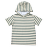 Short Sleeve Hoodie Pullover