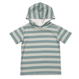 Short Sleeve Hoodie Pullover