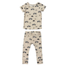 Short Sleeve Lounge Set
