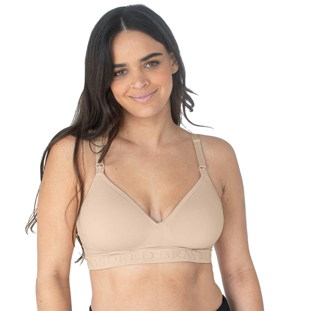 Signature Sublime® Contour Nursing & Maternity Bra | Beige - HoneyBug 