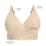 Signature Sublime® Contour Nursing & Maternity Bra | Beige - HoneyBug 