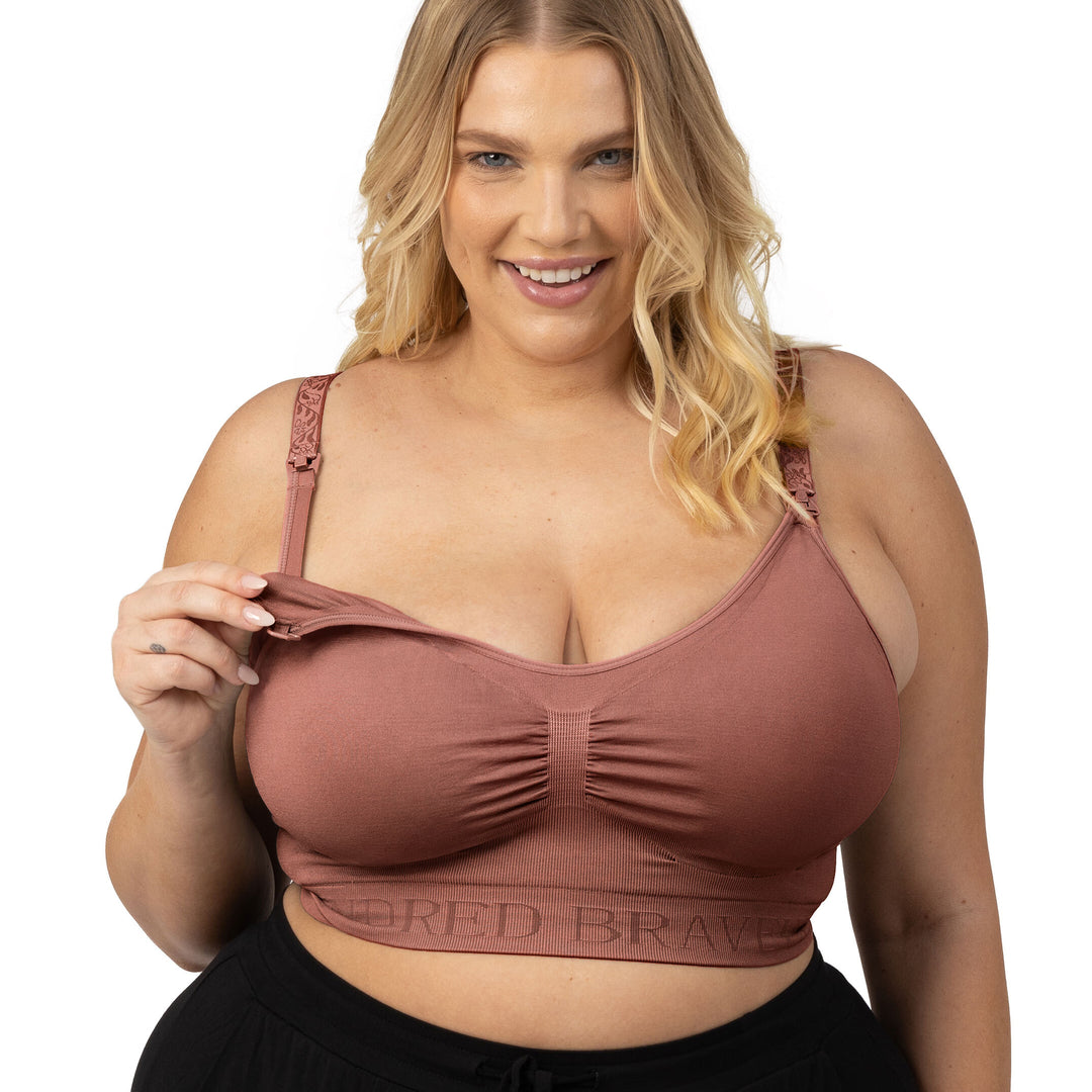 Simply Sublime® Nursing Bra | Redwood - HoneyBug 