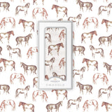Wild Horses Bamboo Swaddle