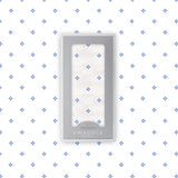 Periwinkle Diamond Polka Dot Swaddle - HoneyBug 
