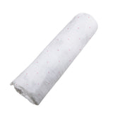 Pink Polka Dot Bamboo Muslin Swaddle - HoneyBug 