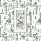 Mountain Moose Swaddle - HoneyBug 