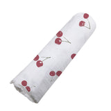 Sweetheart Cherry Bamboo Swaddle - HoneyBug 