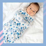 Snugababe Swaddle™ Sleep Pod - Blue Balloons