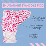 Snugababe Swaddle™ Sleep Pod - Pink Balloons