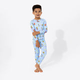 SpongeBob SquarePants: Good Vibes Bamboo Kids Pajamas - HoneyBug 