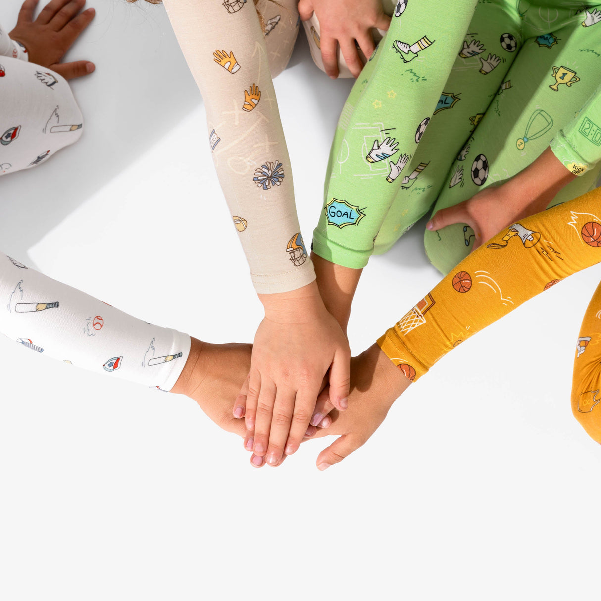 Soccer Bamboo Kids Pajamas - HoneyBug 