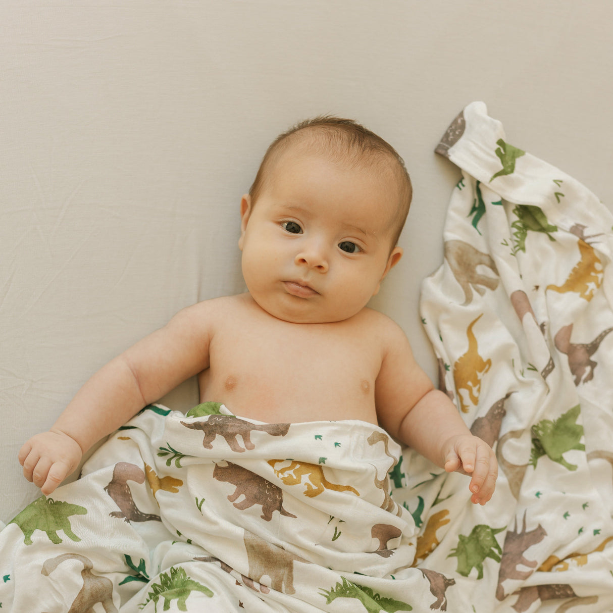 Stretch Knit Crib Sheet - Pebble